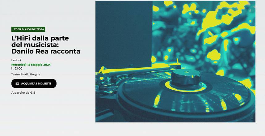 L’hifi dalla parte del musicista: danilo rea racconta
